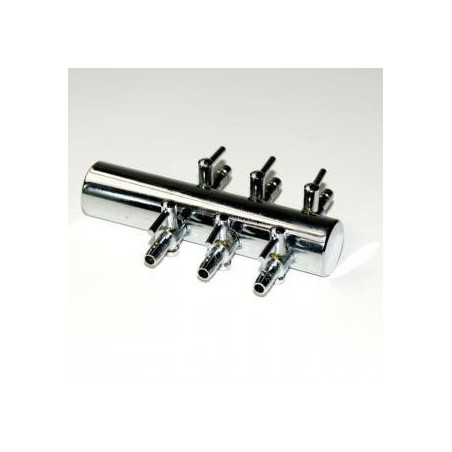 Inox levegő csap, 6-os 4/6mm