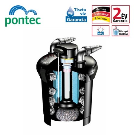 Pontec PondoPress 10000 Szett 9W UVC lámpával