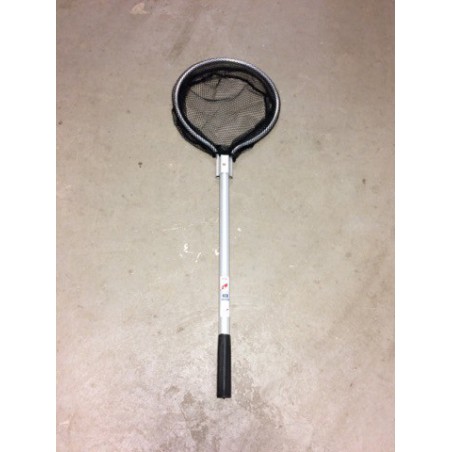 Merítőháló 60cm-es nyéllel, 35cm kerek fej