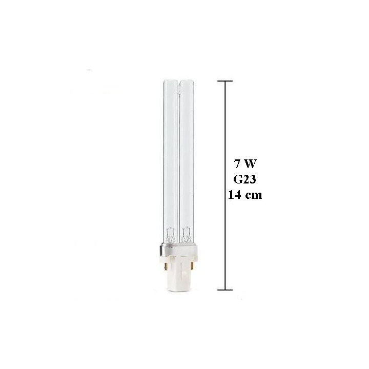 UVC PL Izzó G23 7W
