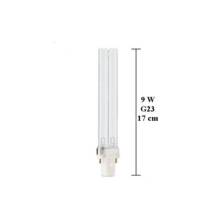 UVC PL Izzó G23 9W
