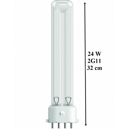 UVC PL Izzó 2G11 24W