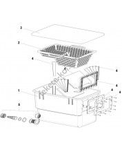 Oase BioSys Skimmer beépíthető szkimmer