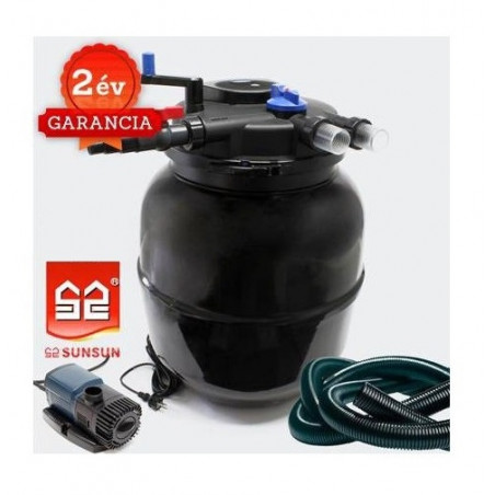 CPF 50000 nyomásszűrő szett 4. Nagyobb vízeséshez (JTP-14000+4m 32 bordás tömlő)