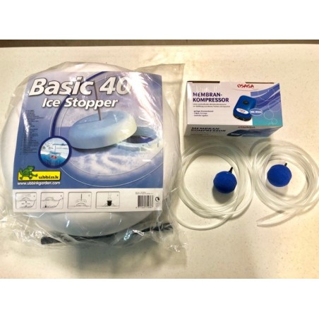 Basic 40 befagyásgátló szett(Basic 40+ MK-9502+2db 50mm gömb+2x3m szilikoncső)