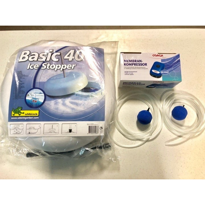 Basic 40 befagyásgátló szett(Basic 40+ MK-9502+2db 50mm gömb+2x3m szilikoncső)