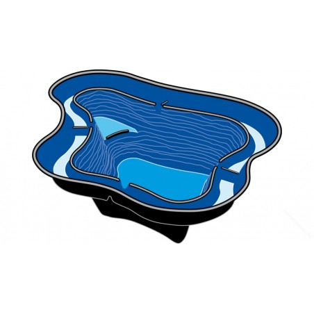 Calmus SIII 350 literes műanyag tómeder