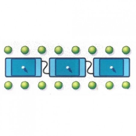Quadra C1 520 literes műanyag tómeder