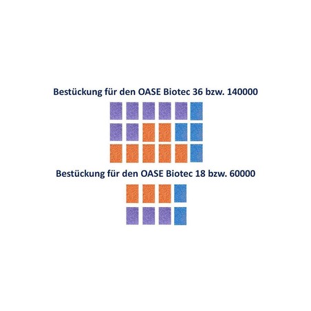 Oase BioTec ScreenMatic (12) 40000  csereszivacs (piros és lila)