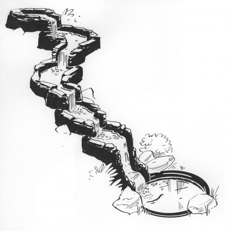 Ubbink Vízeséselem Colorado / Cascade vízesés / 1312074