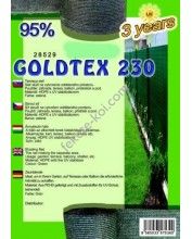 Belátásgátló, szélfogó és árnyékoló háló GOLDTEX 230 1x10m 95% / 28525