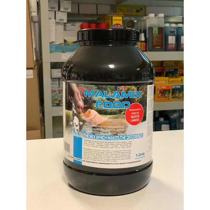 Malamix vitaminos immunerősítő haltáp 6mm (1300 g vödrös)