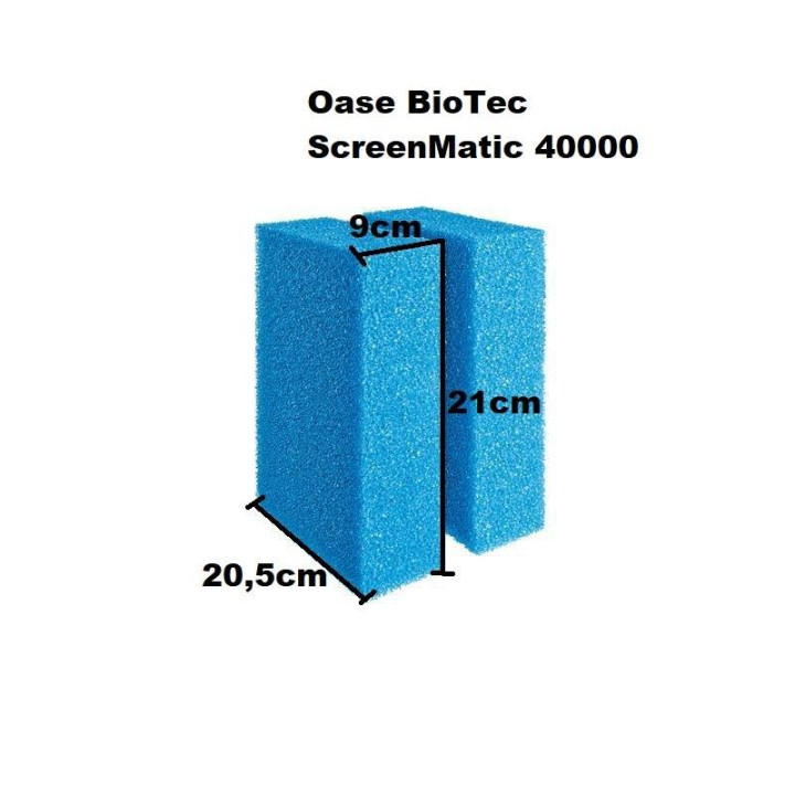 Oase BioTec ScreenMatic (12) 40000 csereszivacs (kék)