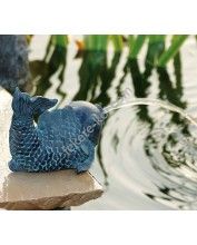 Ubbink Hal kicsi, 12,5 cm bronzszínű vízköpő figura / 1386009