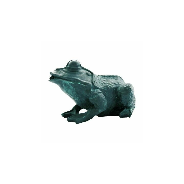 Ubbink Béka kicsi, 12 cm bronzszínű vízköpő figura / 1386008