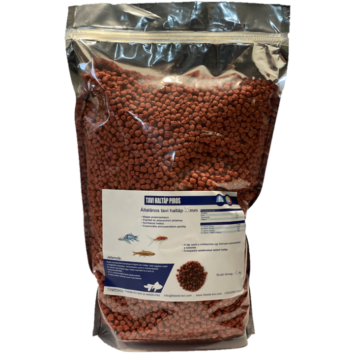 Tavi általános piros haltáp 3/6 mm ( 1 kg )