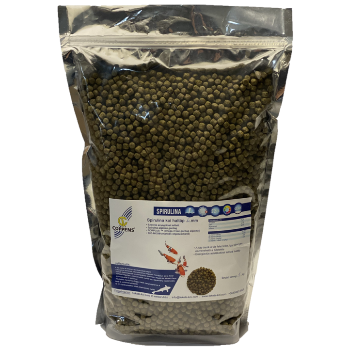 Coppens Spirulina koi haltáp 6 mm ( 2 kg )
