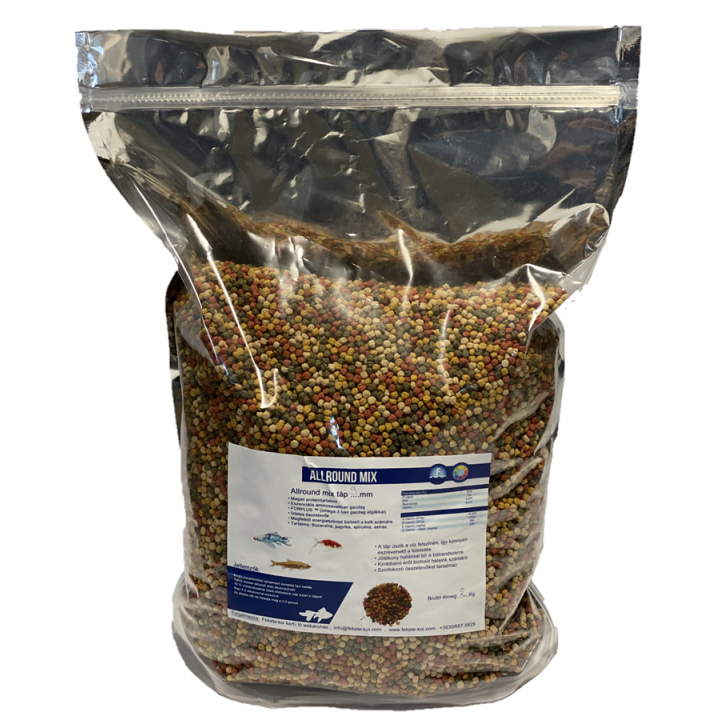 Allround mix lebegő haltáp 3 mm  ( 2 kg )
