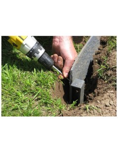 ECOLAT ECOPIC H ALAKÚ MŰANYAG CÖLÖP 38 CM X 4 CM X 4 CM ( BARNA )