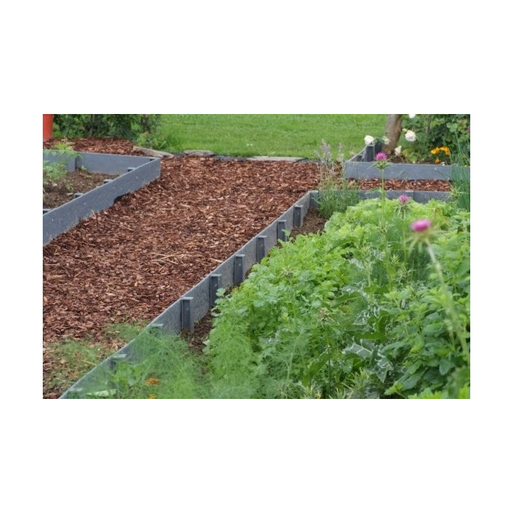 ECOLAT ECOPIC H ALAKÚ MŰANYAG CÖLÖP 38 CM X 4 CM X 4 CM ( BARNA )