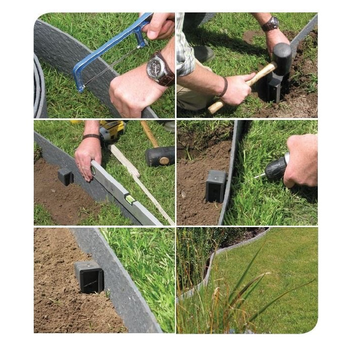 ECOLAT ECOPIC H ALAKÚ MŰANYAG CÖLÖP 38 CM X 4 CM X 4 CM ( BARNA )