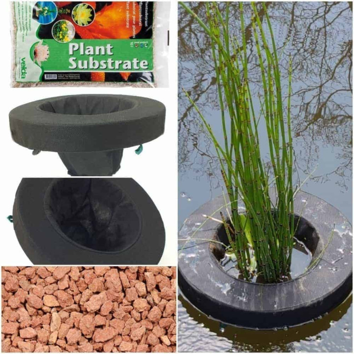 Velda Floating Plant Island úszó ültető kosár kerek 25 cm