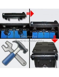 SunSun CBF 350 (12 000) kerti tó átfolyós gravitációs szűrő