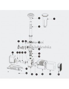 SunSun CHJ-3003 ECO szökőkút szivattyú 3000L/óra (55W)