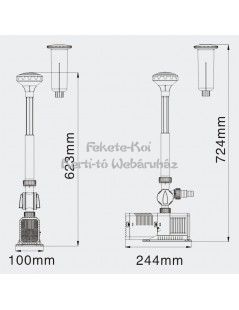 SunSun CHJ-3003 ECO szökőkút szivattyú 3000L/óra (55W)