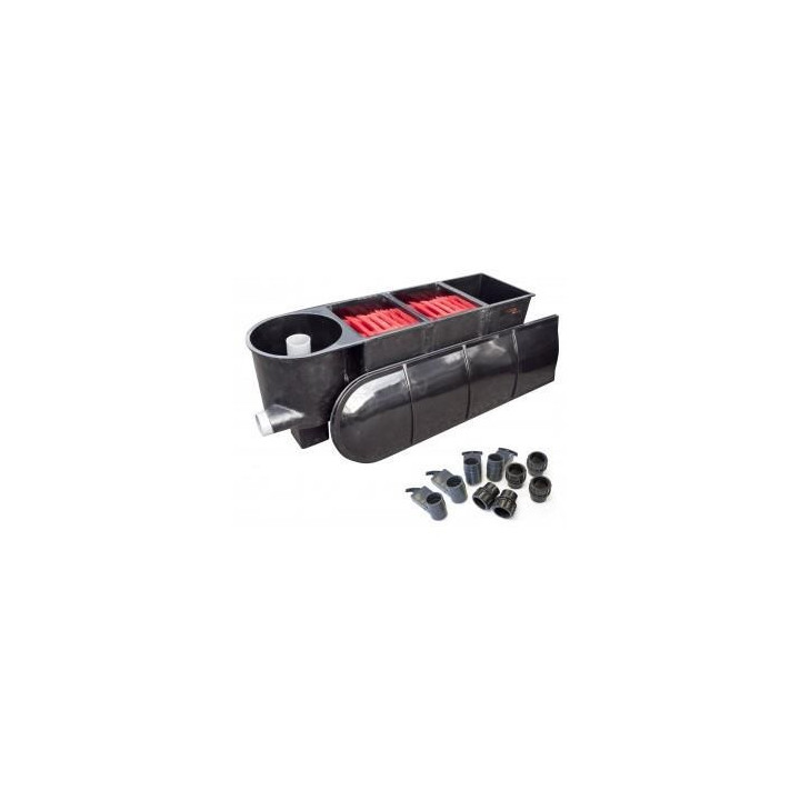 Holland 3kamrás+vortex kerti tó gravitációs szűrő szett (325L)