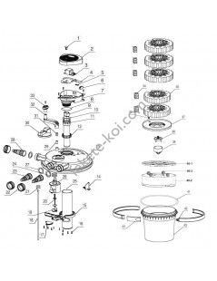 CPF 10000 (12 000) nyomásszűrő 11W UVC lámpával