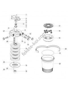 CPA 10000 (12 000) automata nyomásszűrő 11W UVC lámpával