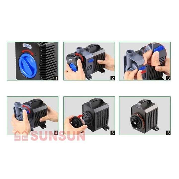 CTP-8000 SuperEco kerti Tó szivattyú (70W) 8000L/óra , Hmax:5,6m