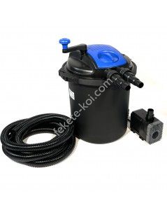 EFU 15000A (24W UVC) nyomásszűrő szett 1. (CHJ5000+4m 25 bordás tömlő)
