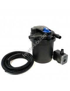 CPA 2500 (11W UVC) nyomásszűrő szett 1.(CHJ-2500+4m 25 bordás tömlő)