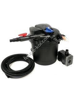 CPA 5000 (11W UVC) nyomásszűrő szett 1. (CHJ-3000+4m 25 bordás tömlő)