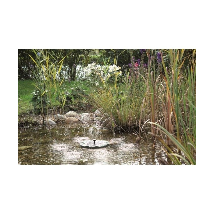 Pontec PondoSolar  Lily Island- Úszó szolár szökőkút készlet