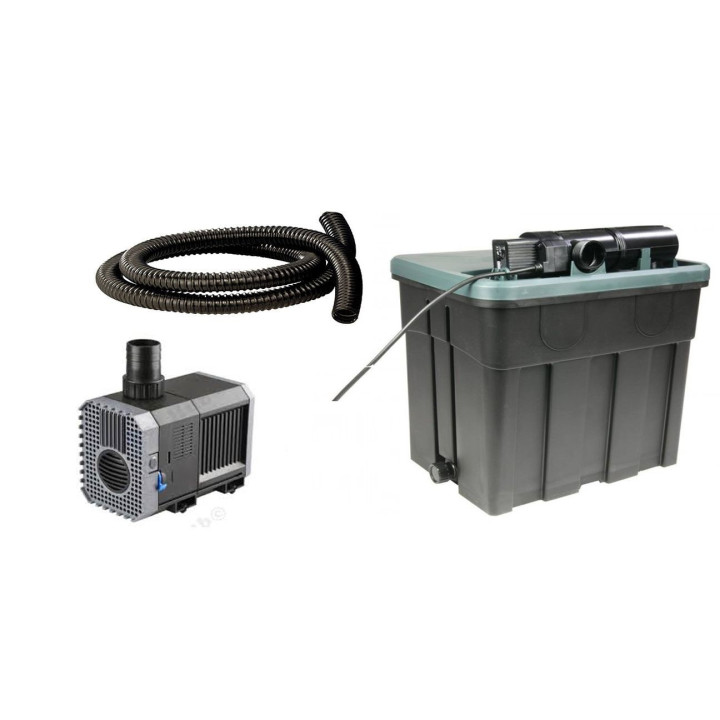 Osaga OTF 8001 kerti tó gravitációs szűrő szett beépített 18W UV-C,CHJ-3000,DN25 4m