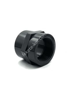 Erősített pvc ragasztható belsőmenetes toldás 20mm x 1/2"BM