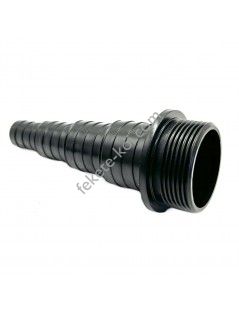 Külső menetes tömlőcsatlakoztató 20,25,32,38mm es tömlőhöz 1 1/2"KM