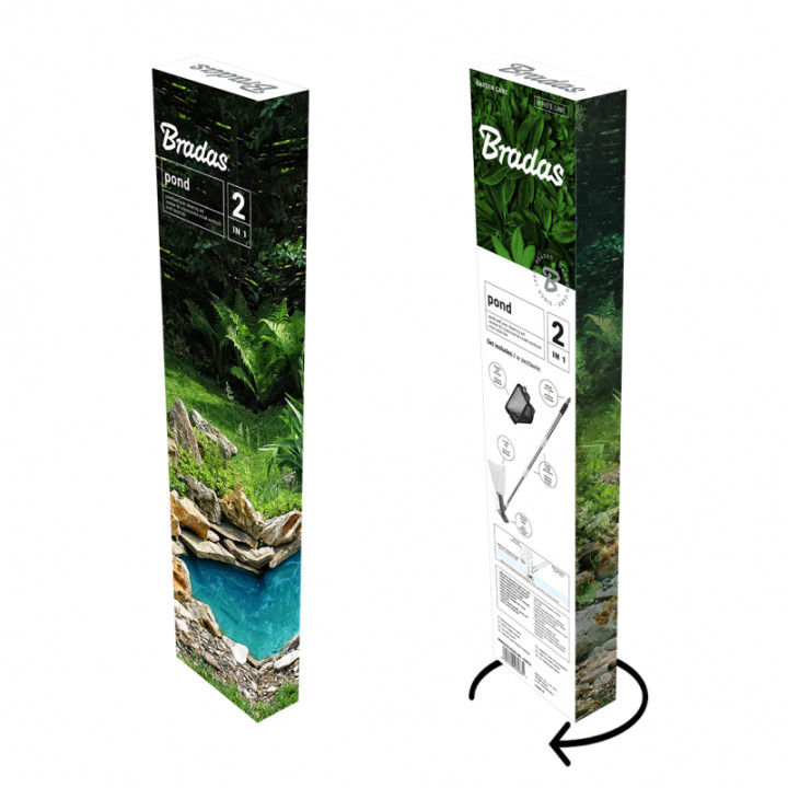 WHITE LINE Készlet tavak és úszómedencék tisztítására