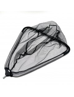 Merítőháló 115-215cm-es teleszkópos nyéllel, 45cm fej fekete