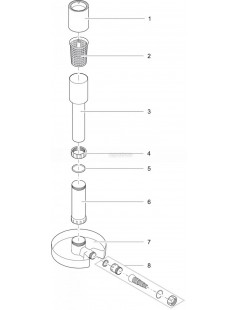 Oase Aquaskim 40 Bottom part álló skimmerhez bővítő szár