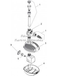 Oase Aquarius Fountain Set Classic 4000 E