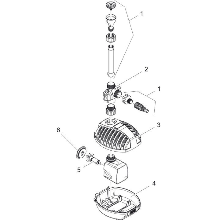 Oase Aquarius Fountain Set Classic 4000 E