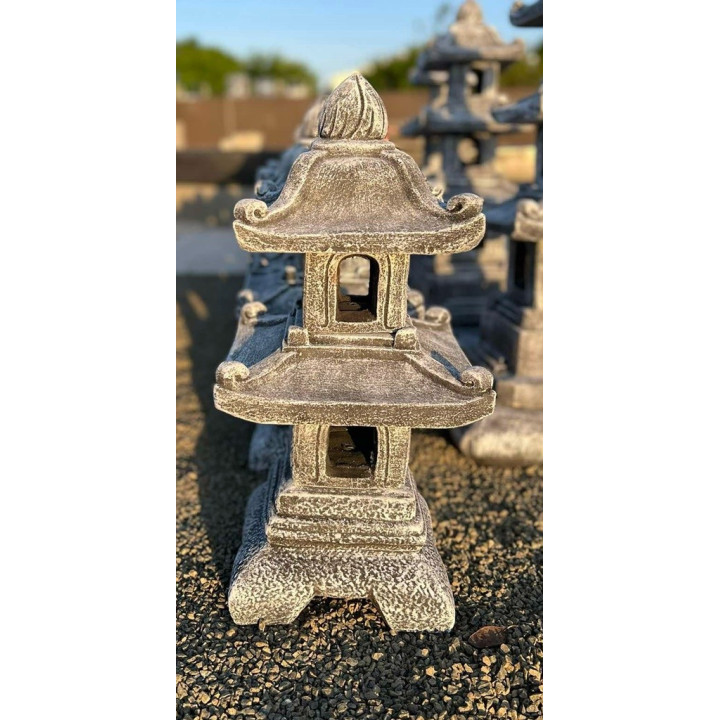 Kínai kettő tetős pagoda 70cm