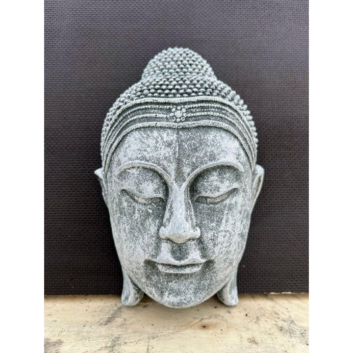 Buddha fej 22x14cm