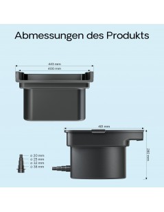 SunSun CWF-400 vízesés elem szűrőközeggel