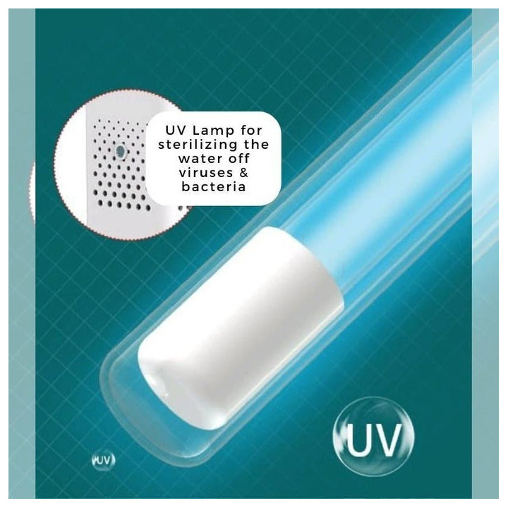 SunSun XUP-01 akváriumi szűrő beépített 5W uvc lámpával