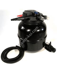 CPA 75000 (55W UVC) nyomásszűrő szett 3.(JTP-12000+4m 32 bordás tömlő)